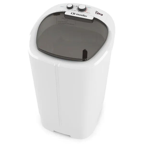 Tanquinho de Lavar Roupa Mueller Big 14 kg com Sistema de Drenagem no Painel