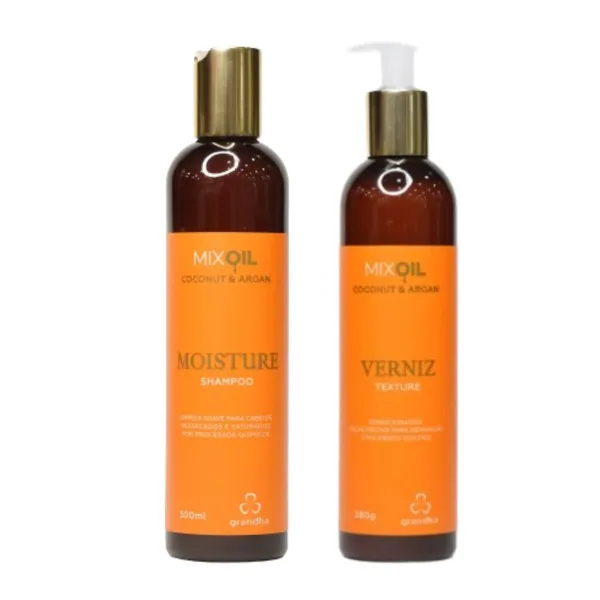 Shampoo e Condicionador Mix Oil Pós Praia e Piscina Hidratação Intensa - Grandha
