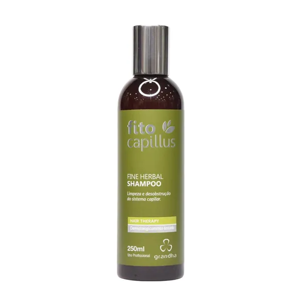 Shampoo Fito Capillus Fine Herbal Couro Cabeludo Sensível 250ml