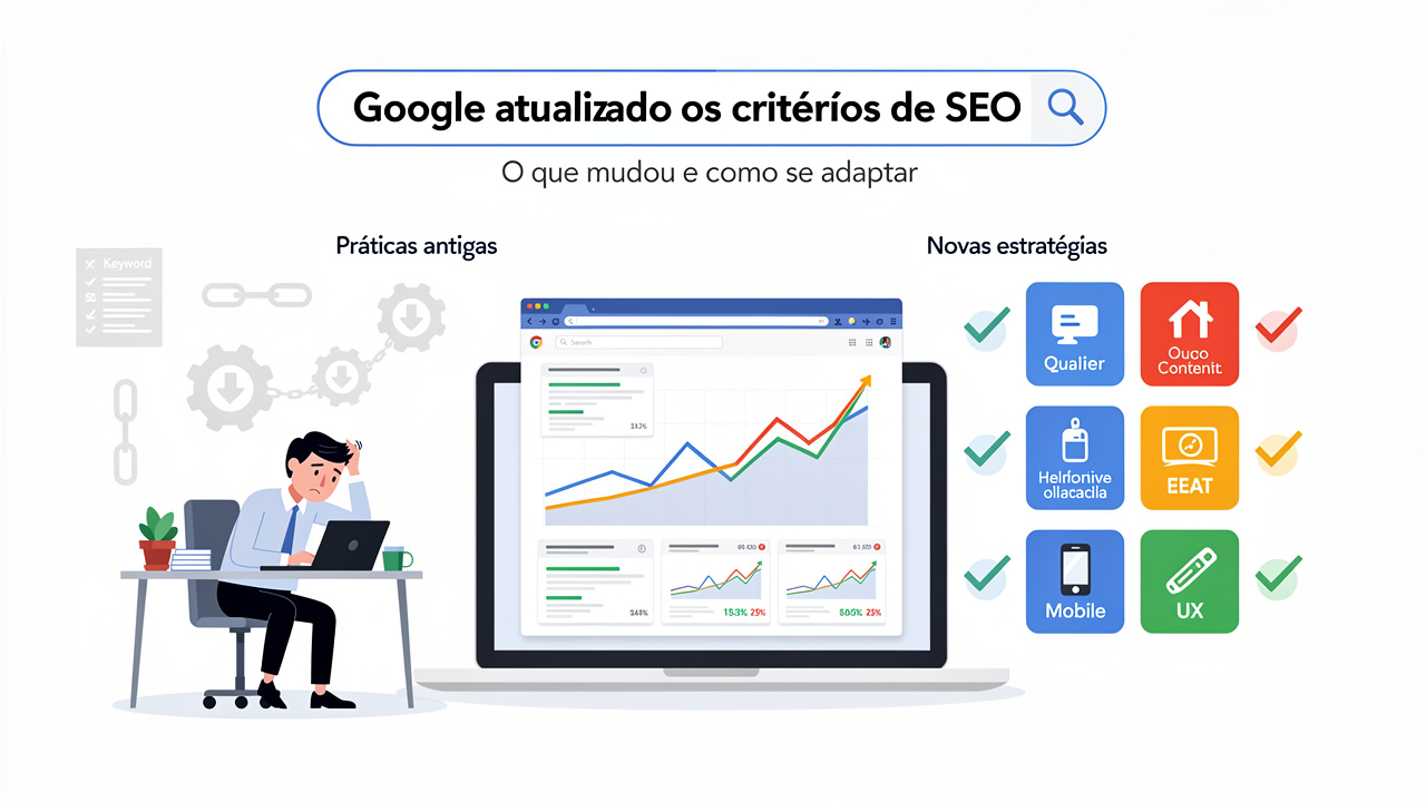 Google atualizou os critérios de SEO e 3 práticas comuns deixaram de funcionar como antes