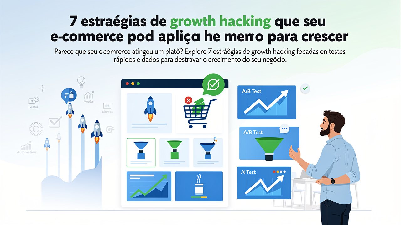 7 estratégias de growth hacking que seu e-commerce pode aplicar hoje mesmo para crescer