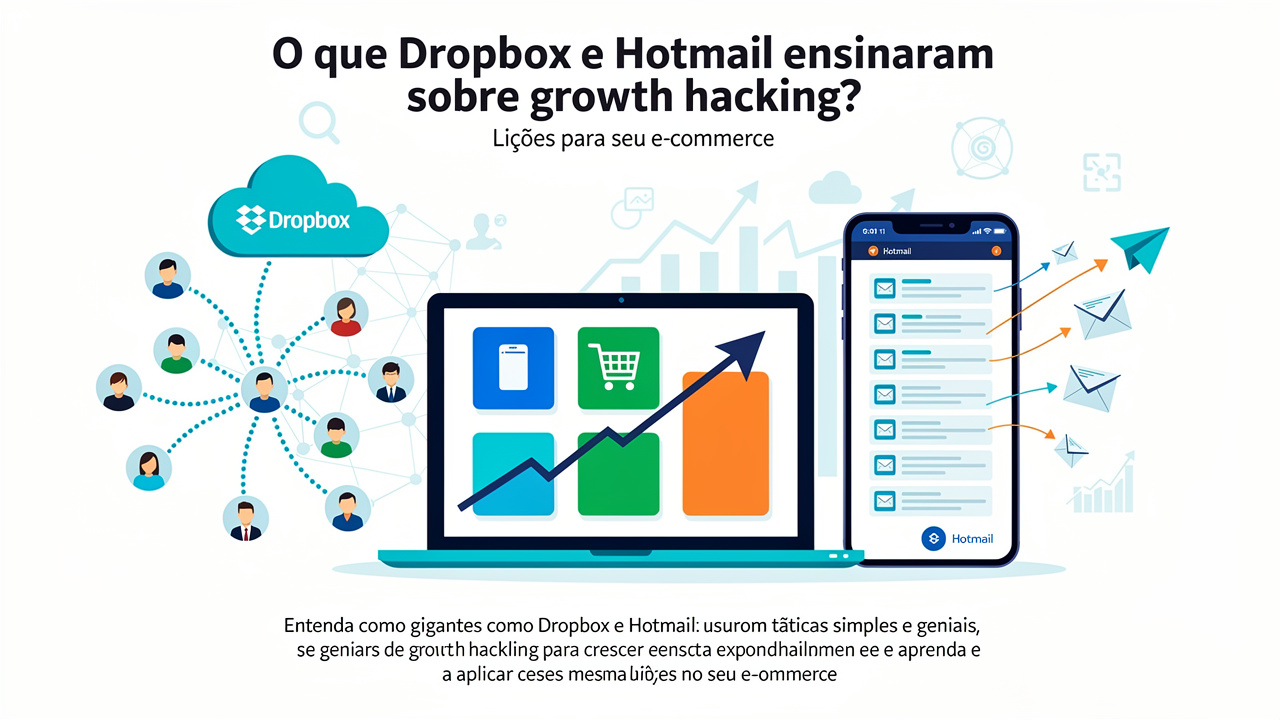 O que Dropbox e Hotmail ensinaram sobre growth hacking? Lições para seu e-commerce