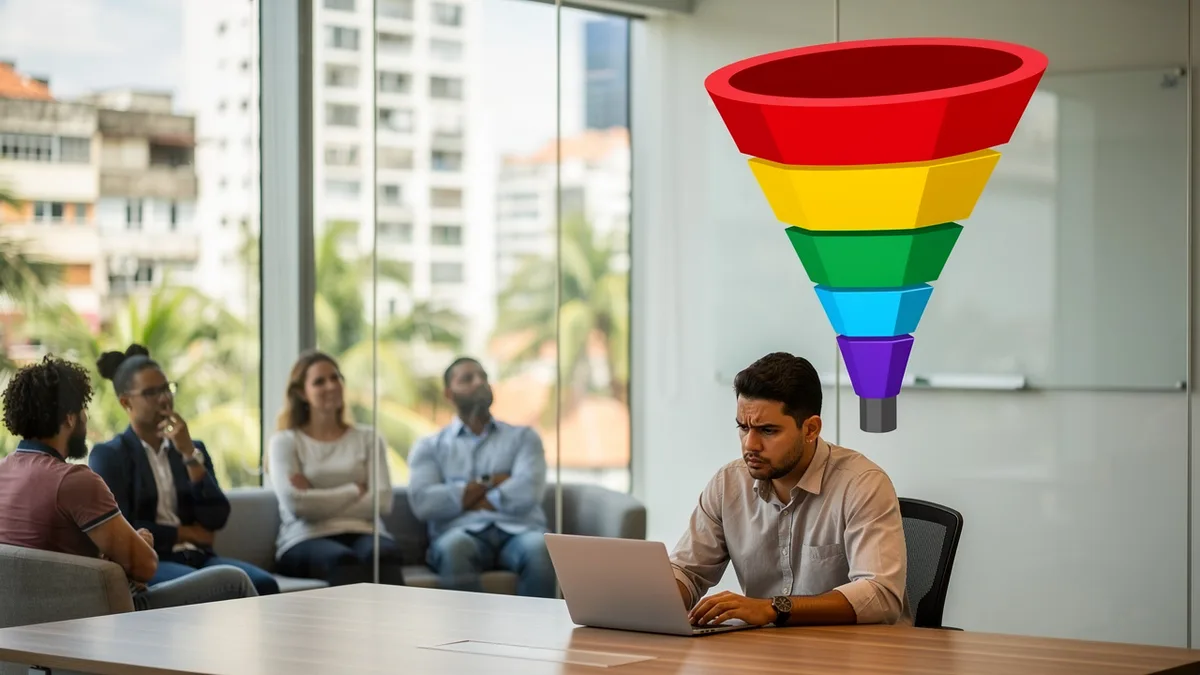 Você vende funil antes de entender o cliente, e depois se pergunta por que não converte