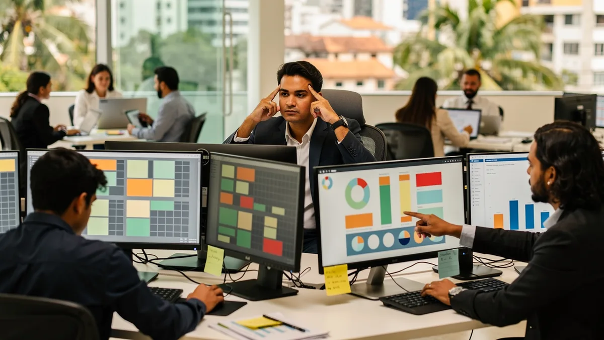 Gestão de equipes em 2026 exige pensar, não digitar dados de um site para outro