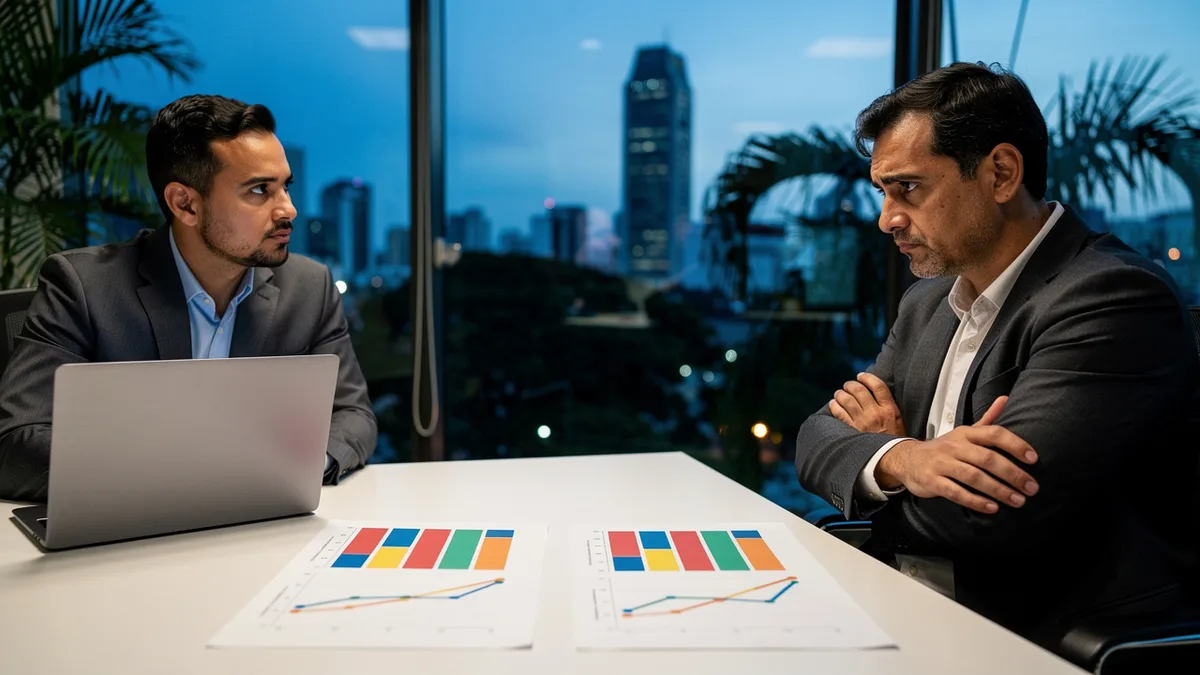 Você entrega benchmark igual ao da concorrência? Isso afeta sua credibilidade