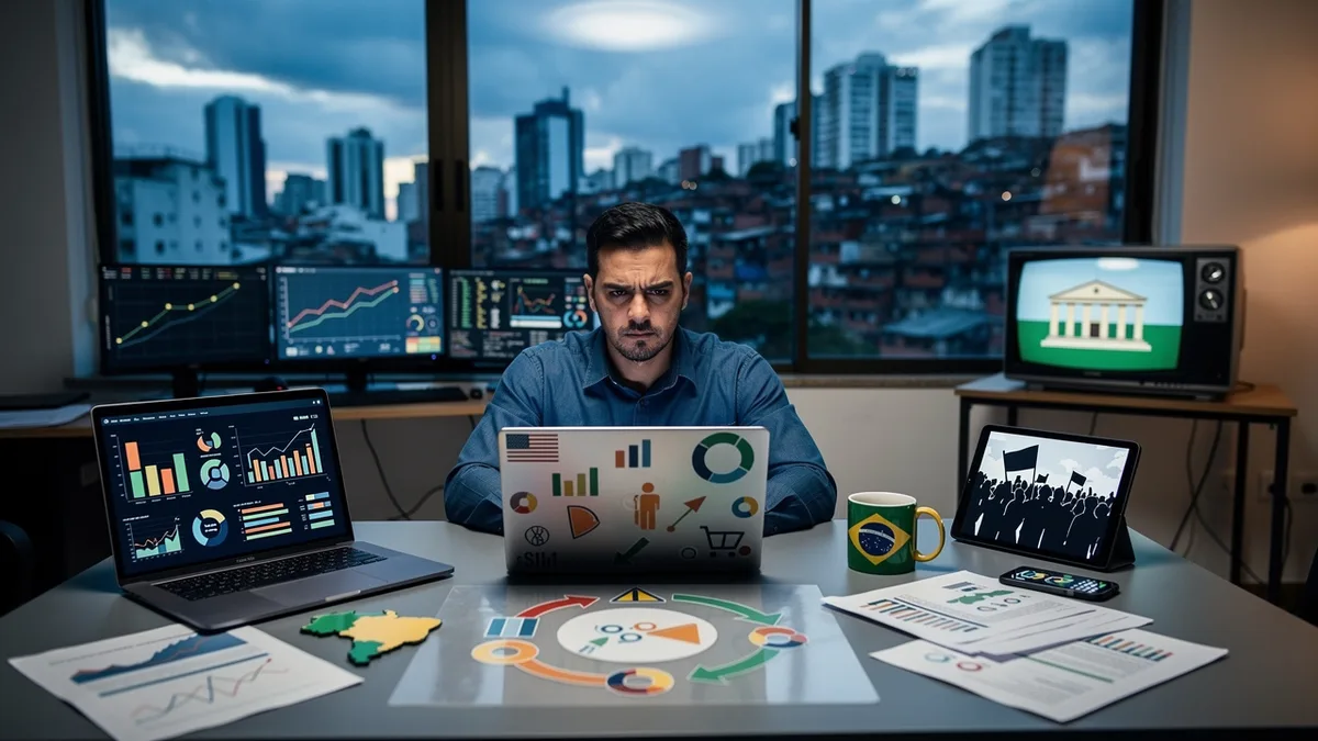 Análise de mercado com Porter em e-commerce durante instabilidade política e econômica