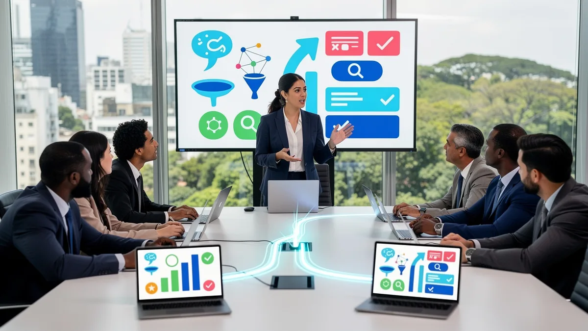 SEO em LLMs e governança de Ads no mesmo fluxo de decisão estratégica