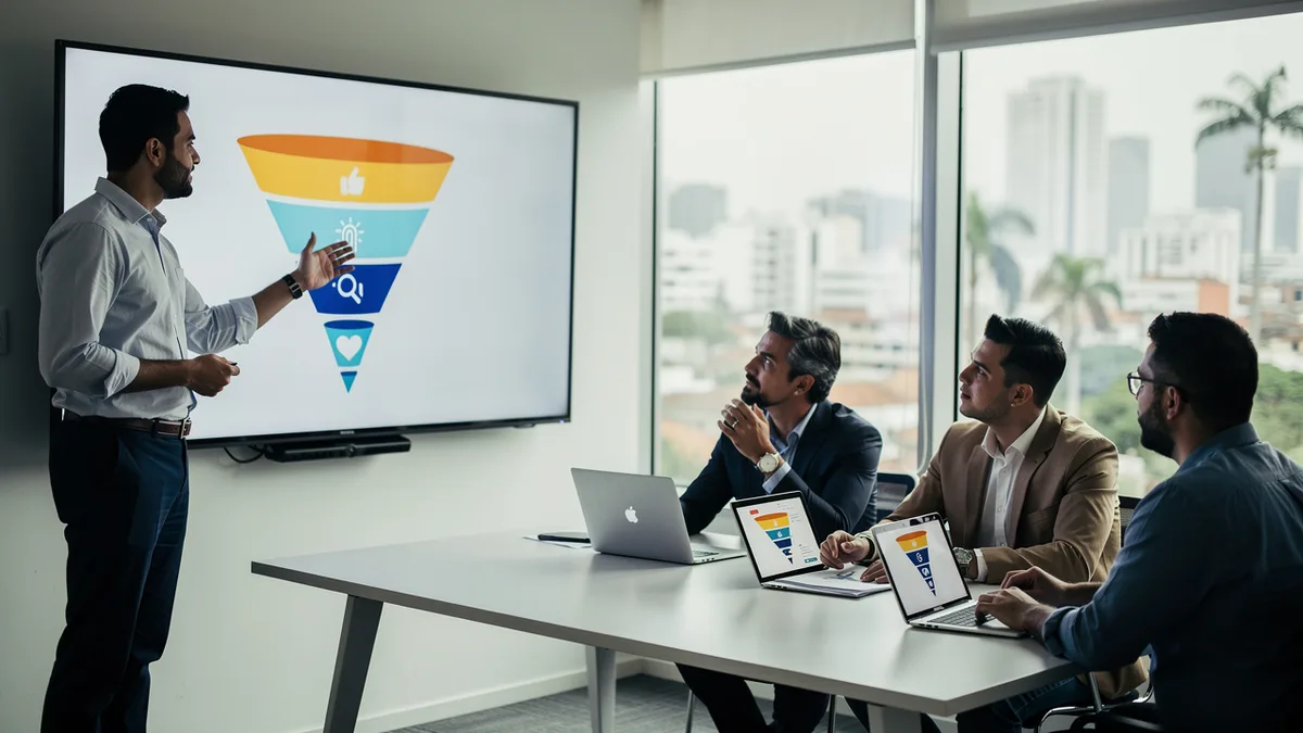 Funil bonito no pitch, mas será que repete em clientes diferentes