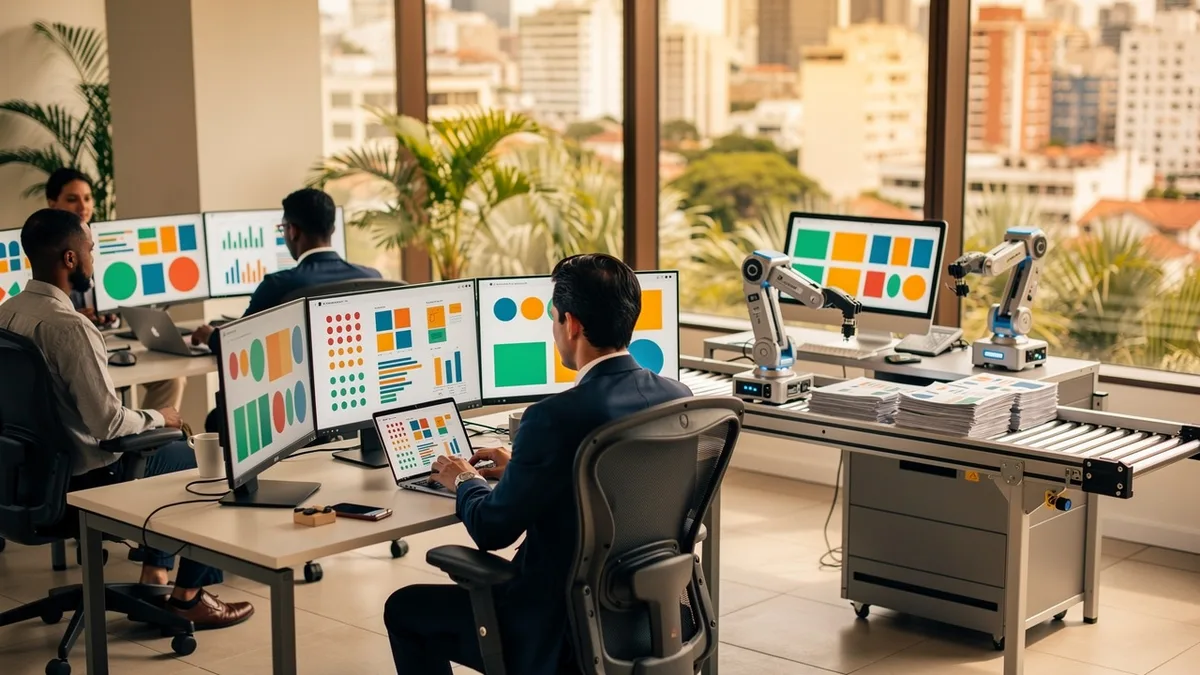 Automatize o operacional para liberar espaço para análise de dados reais