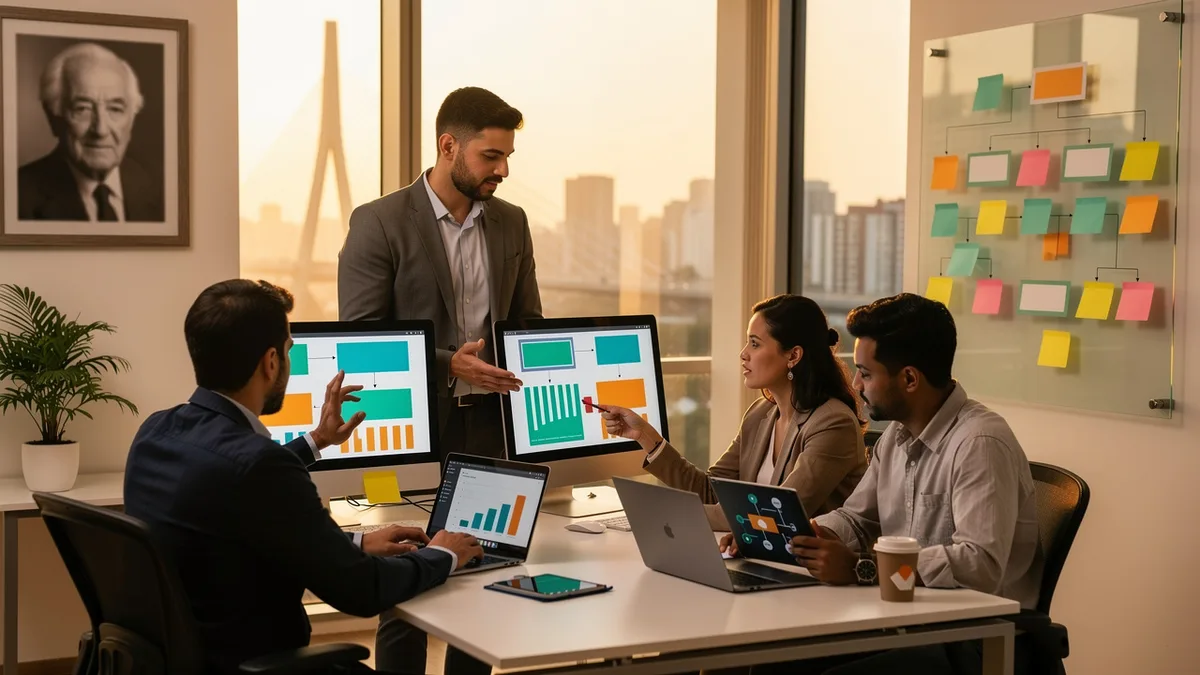 Automatize tarefas operacionais para escalar com Peter Drucker em mente