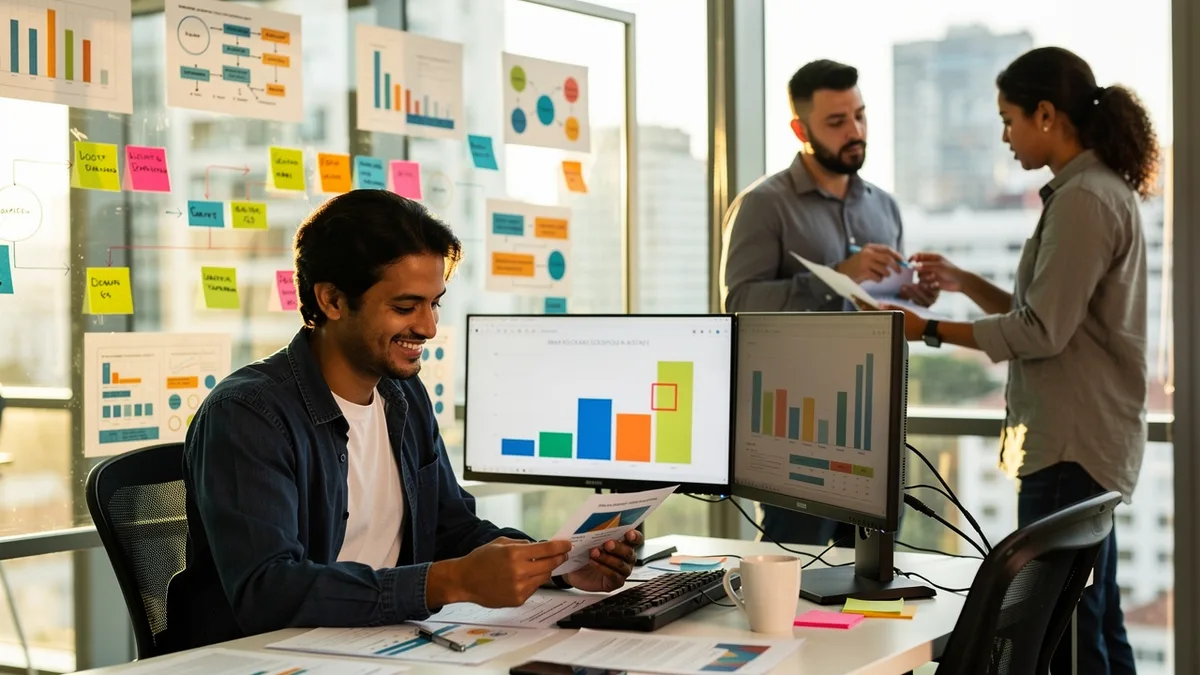 Descobri onde perdíamos margem analisando processos internos em uma semana