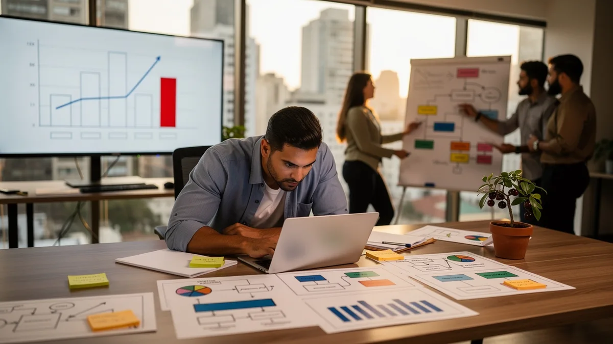 Descobri onde perdíamos margem analisando processos internos em uma semana