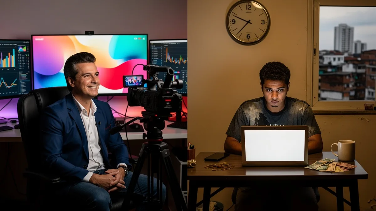 Por que gurus vendem sonhos enquanto você perde tempo e dinheiro reais