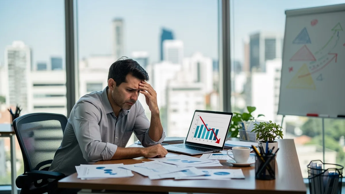 Por que seu desempenho empresarial cai mesmo com cenário externo estável