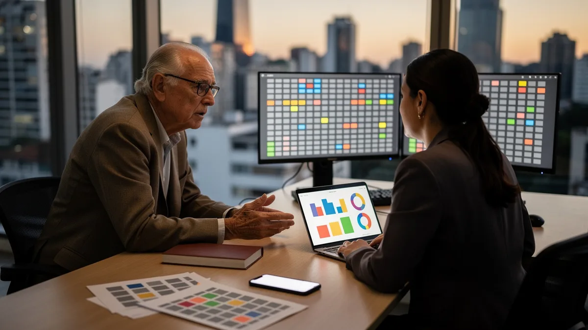 Pare de copiar dados e comece a pensar em 2026 com Drucker como guia