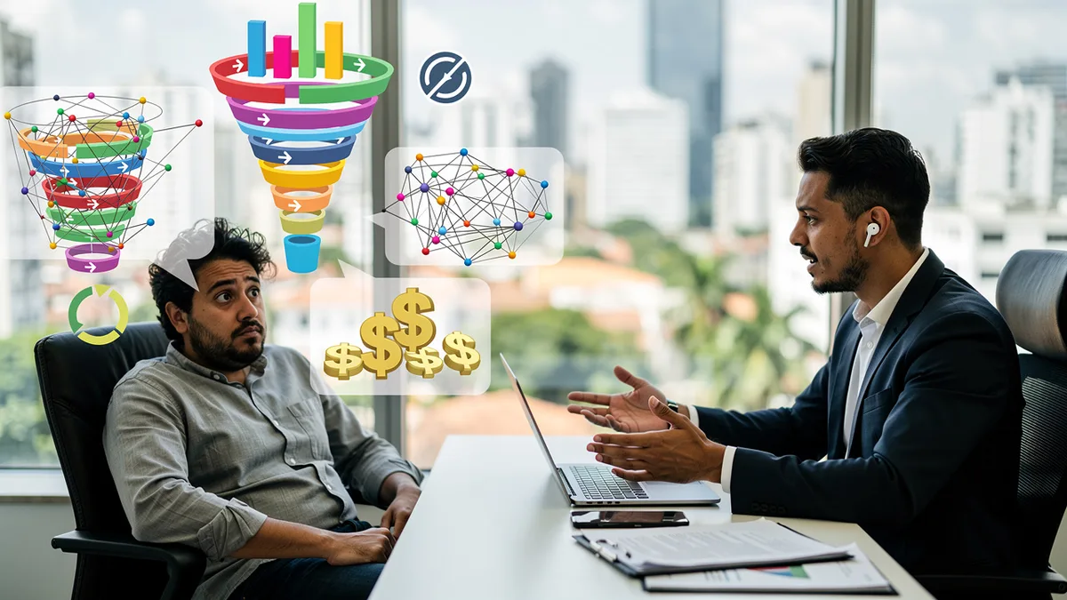 O que seu cliente pensa quando você vende o funil no primeiro call