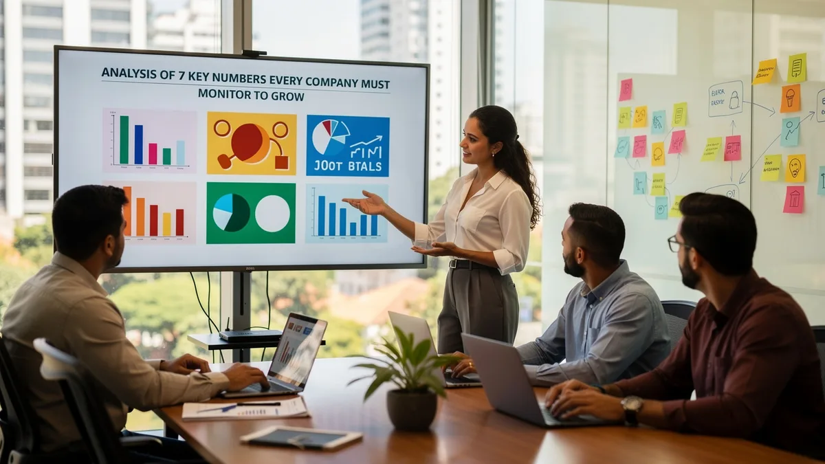 Análise de 7 números que toda empresa deve monitorar para crescer