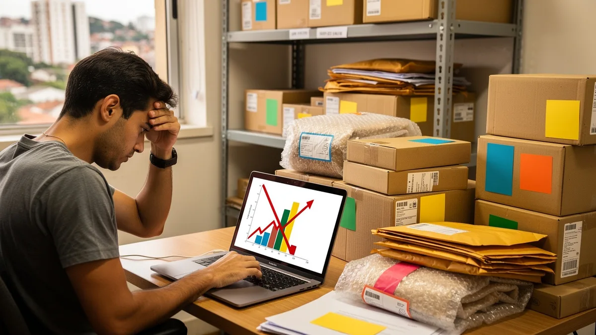 Por que sua margem despenca mesmo com vendas altas no e-commerce, e o que fazer