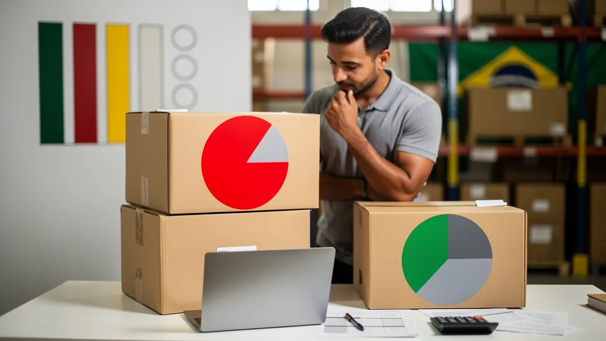 Evite frete acima de 12% do valor do produto para manter vantagem