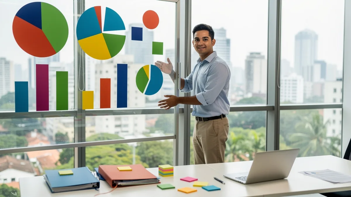 Reorganizei o planejamento da empresa com market share e ganhei clareza