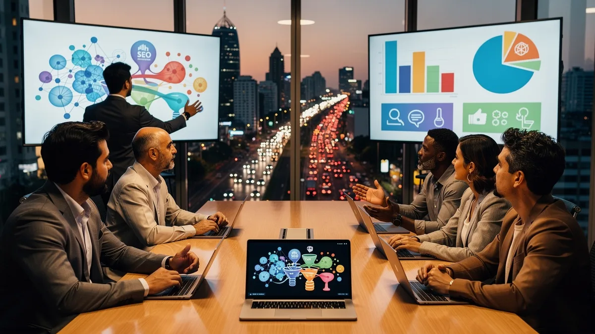 SEO em LLMs e governança de Ads no mesmo fluxo de decisão estratégica