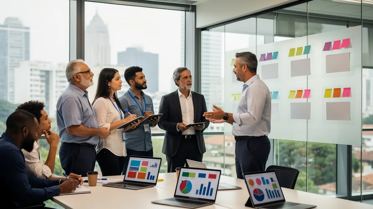 7 mudanças simples para sua equipe pensar como Drucker em 2026, não só operar
