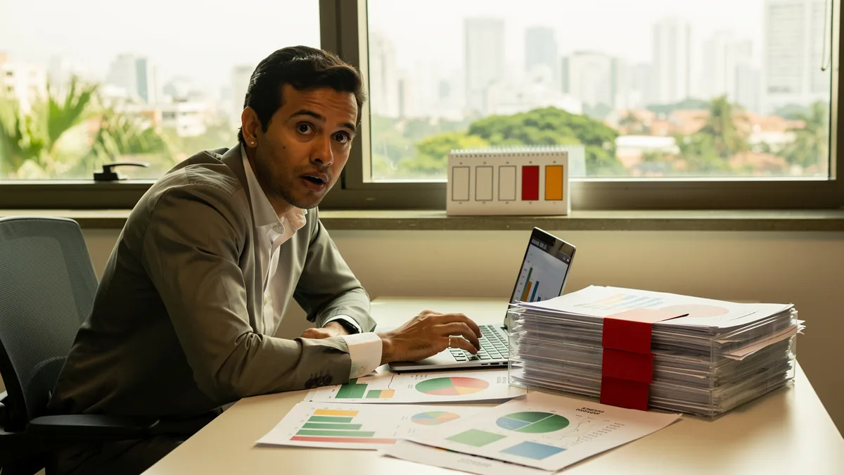 Análise financeira que encontra perdas escondidas em menos de uma semana