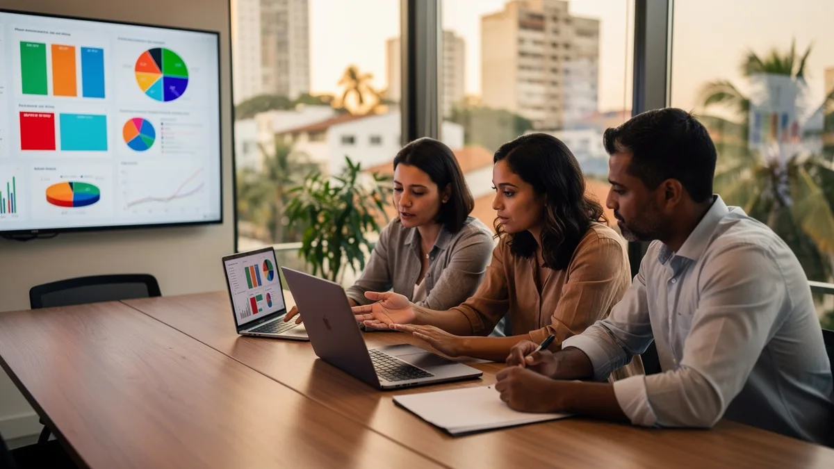 Equipes produtivas em 2026 analisam dados, não os copiam ponto a ponto