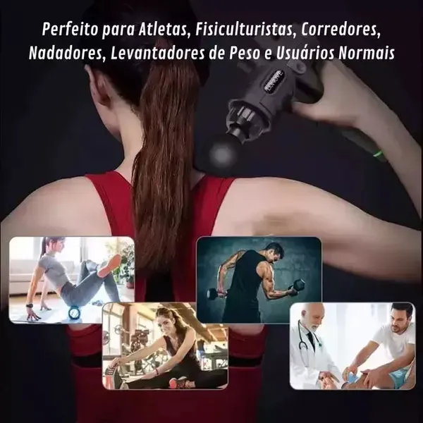 pistola massageadora para fascite plantar 1