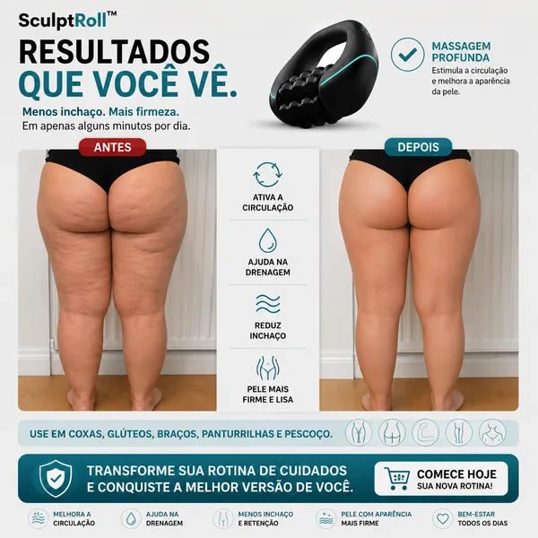 SculptRoll™ - Massageador Para Lipedema e Celulite 2