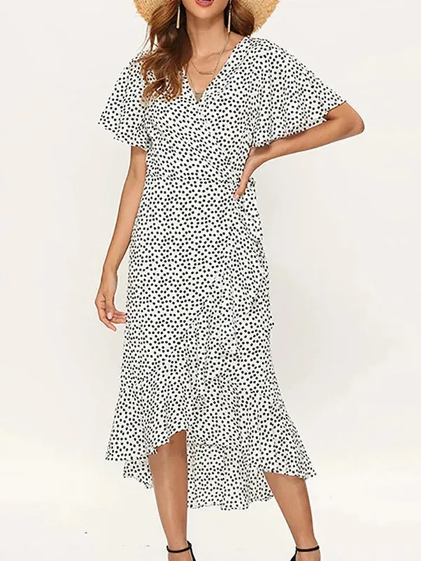 Valeria Floral Maxi Dress full length view