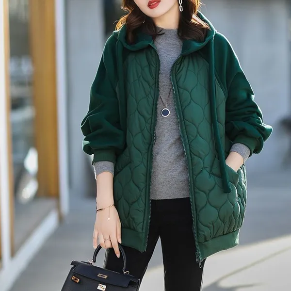 Edena Jacket worn outdoors