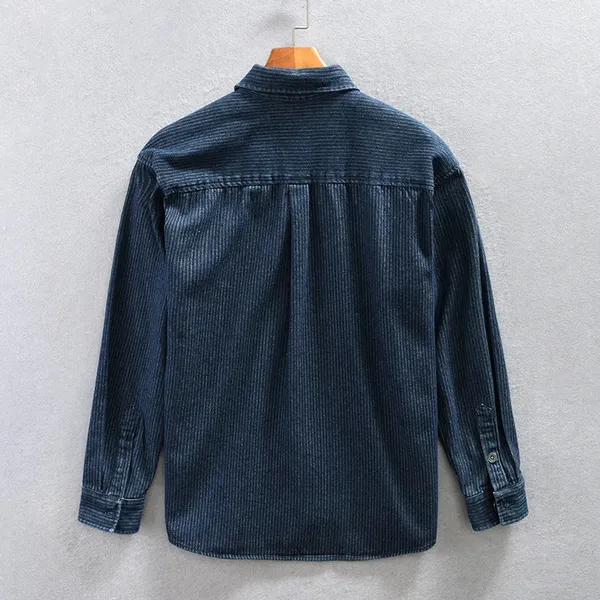 Brano Striped Denim Jacket lifestyle
