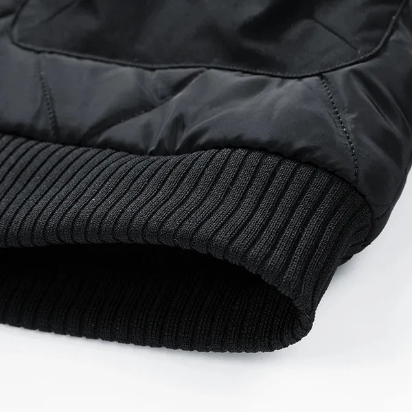 Vertex Padded Jacket ribbed cuffs detail