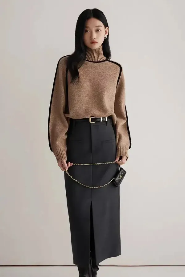 Elano Turtleneck styled outfit