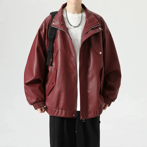 Loro Leather Jacket front view