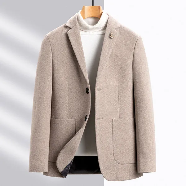 Genoa Wool Coat front view