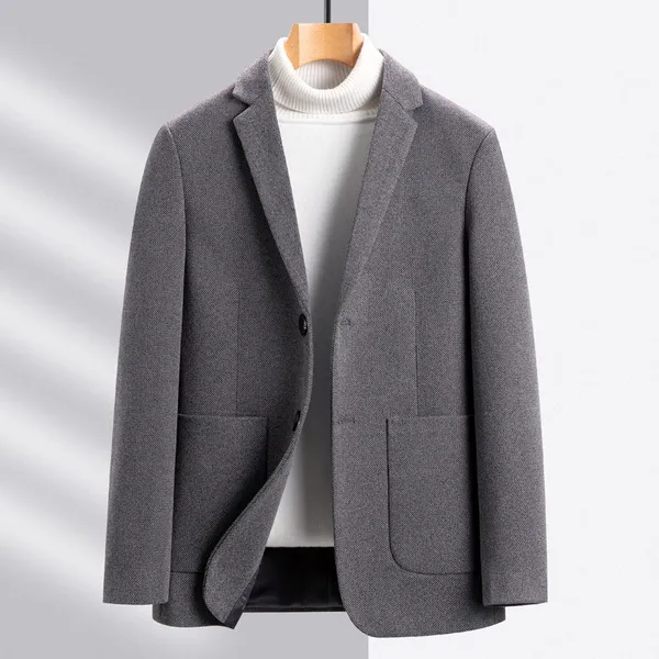 Genoa Wool Coat detail view