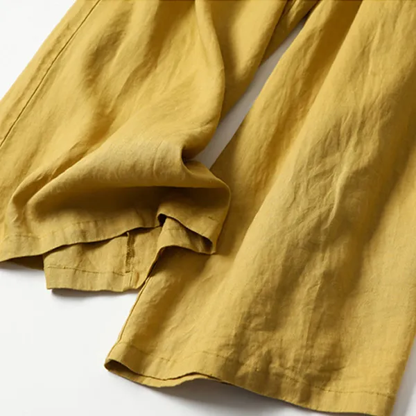 Textura do tecido premium da calça Bellamy