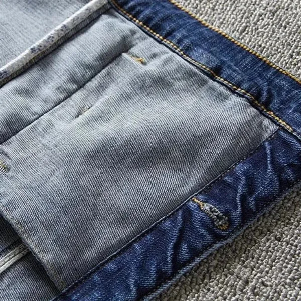 Evane Denim Jacket back view regular fit