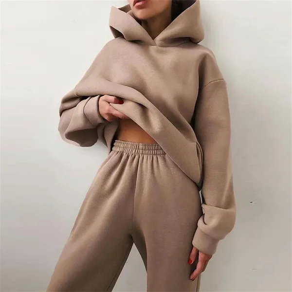 Laura Hoodie Lounge Set – front view