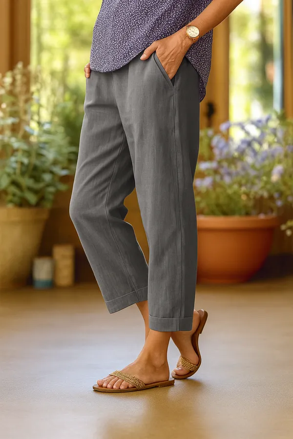 Solana trousers – styled full outfit