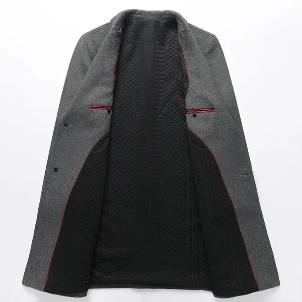 Men's Wool Blend Overcoat full look