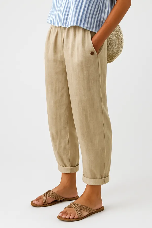 Halden Straight-Leg Pants front view