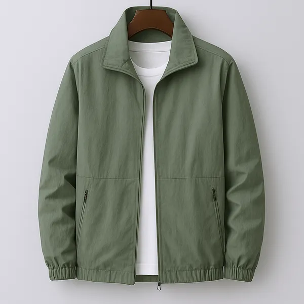 Lark Jacket relaxed fit detail