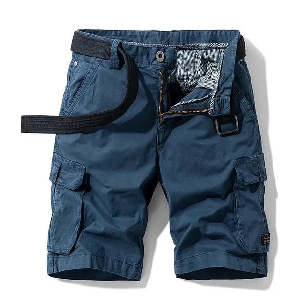 Arlo Cotton Shorts cargo pocket detail