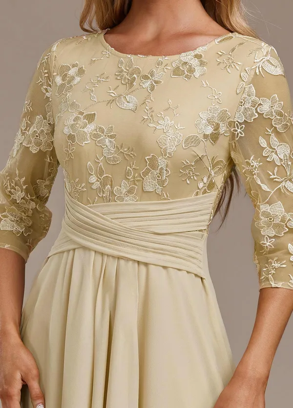 Bellamy dress floral embroidery detail close-up