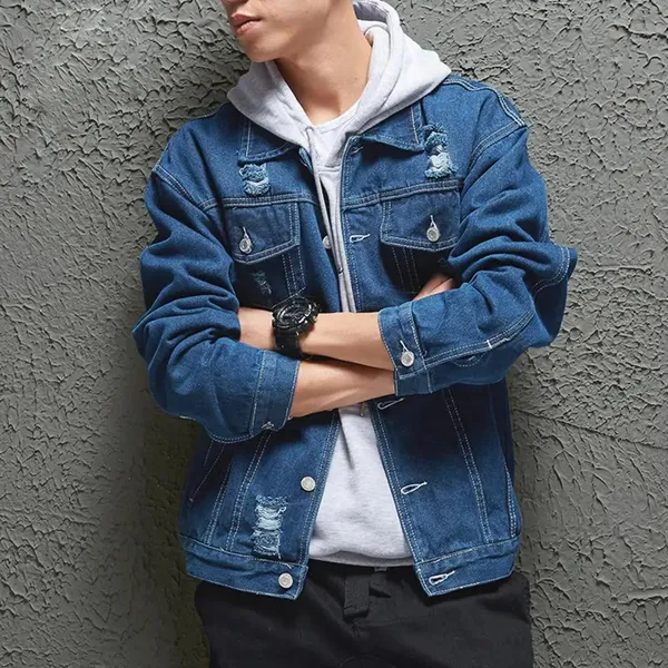 Drex Denim Jacket front view