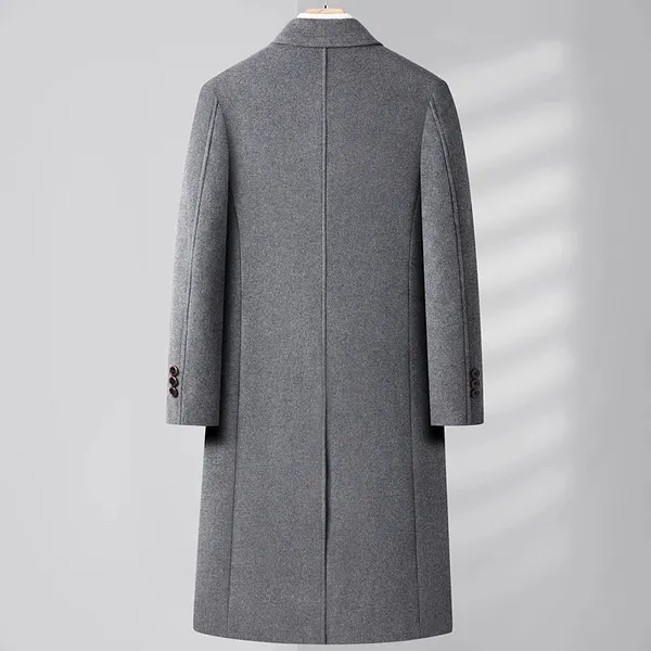 Men's Cashmere Overcoat detail view