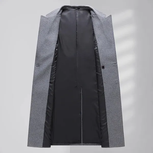 Men's Cashmere Overcoat lifestyle shot